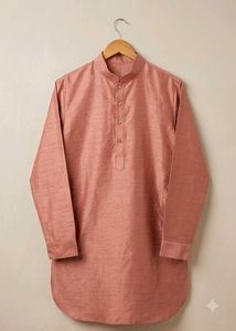 Elegant Peach Kurta