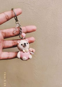 Cute Teddy Bear Keychain