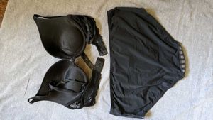 Black Bra and Panties Combo Set