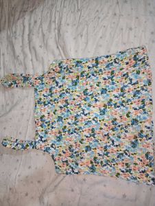 multi colour crop top