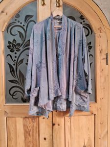 Stylish Floral Print Kimono/Gown