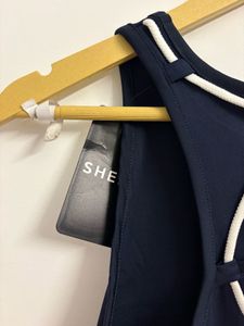 Navy Blue Sports Bra