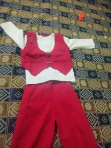 Kids Red Formal Outfit