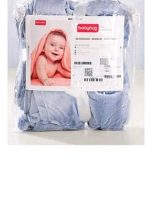 Soft Blue Plush Blanket