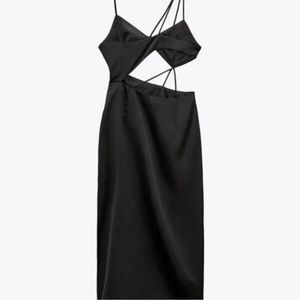 Brand new Zara celebs favourite Cut out Midi dress