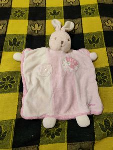 Adorable Kaloo Bunny Puppet cum Napkin