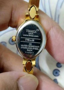 Elegant Gold Timex Women's Watch