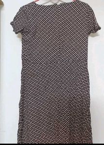 Checkered Casual Dress