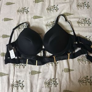 Chic Black Strappy Bra