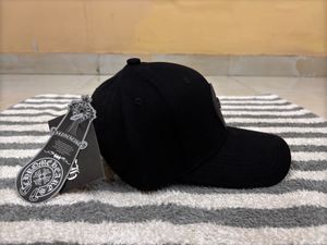 Chrome Hearts Black Baseball Cap