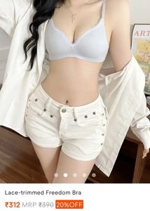 Savana Light Blue Bra