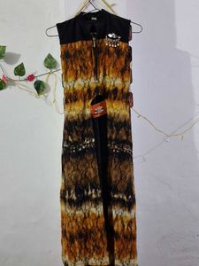 Stylish Embroidered Ethnic Gown
