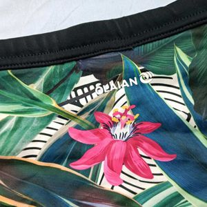 😍 Tropical Print Bikini Bottom