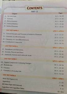 JEE MAINS OBJECTIVE CHEMISTRY