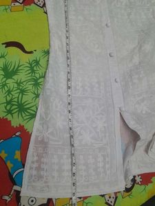 Elegant White Embroidered Top