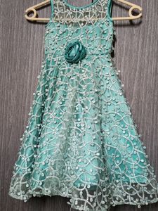 Sea Green Coloured Frock