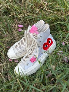 Comme des Garcons Play Converse High Tops