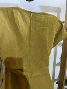 Stylish Mustard Yellow Dress
