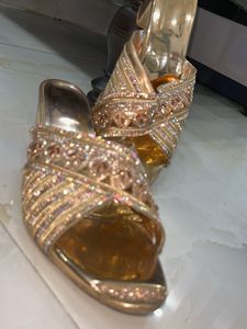 Heavy Work Golden Heels
