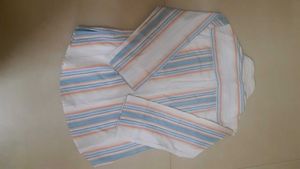 Splash Striped Button-Down Shirt