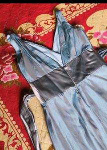 Elegant Blue Ethnic Gown