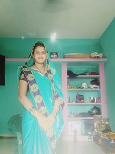 New Saree Just Once Use ...Chhat Ke Upar Sukhte Sa