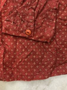 Red Printed dress