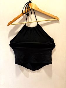 Cute Rhinestone Halter Top