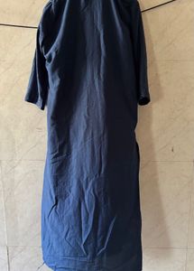 Elegant Navy Blue Kurta Set