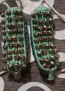 Beautiful 4 Line Gungroo(chilanga) With Green Pad💚