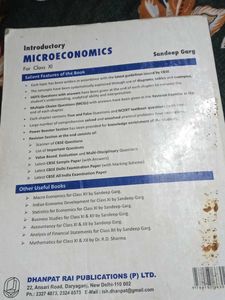 class 11 MICRO ECO.