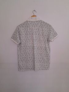 Off White Printed T-Shirt (Men's)
