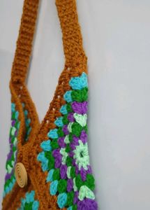 Crochet 🧶 Granny Square Bag