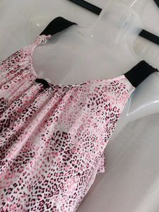 Pink Leopard Print Nightie