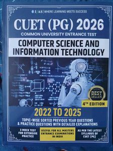 CUET (PG) 2026 Computer Science Book