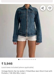 vintage jean jacket 🧥