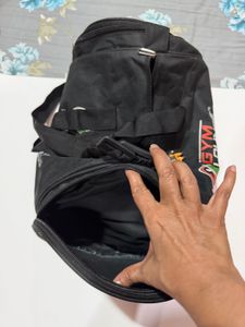 Black Duffle Gym Bag