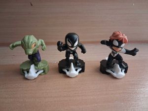 Venom, Spider Girl and Lizard - KinderJoy Spideman