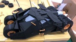 Batman 2005 Batmobile Tumbler 3d printed