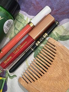 assorted makeup products