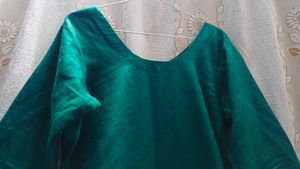 Stylish Green Suit without duppata