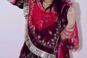 Royal velvet rajputi poshak