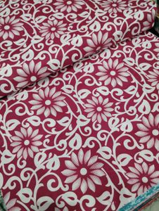Yellow Floral Print Kurta with Lace Detail