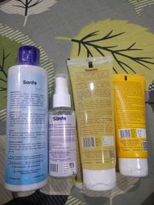 Sanfe Skincare Set - Lotion, Mist &amp; Gel