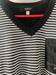 Striped FILA Vest