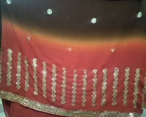 Elegant Sequin Embellished Saree 8oo