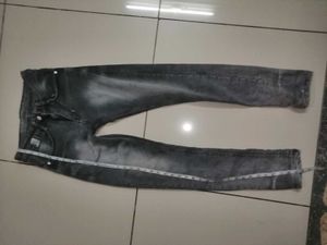 Men's Grey Slim Fit Jeans