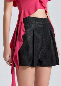 Hot Pink Ruffle Halter Top