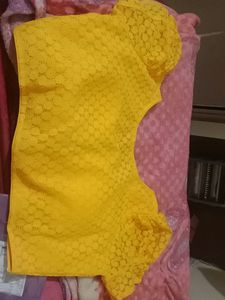 Nice Net Butta Hands Blouse