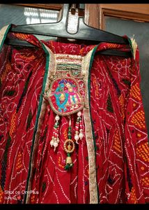 Beautiful Red Colour Heavy Quality Chunri For Wome